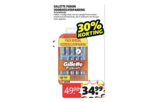 gillette fusion voordeelverpakking