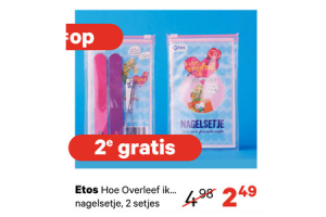 etos hoe overleef ik.. nagelsetje