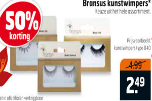 bransus kunstwimpers