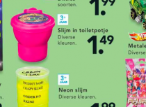 slijmerig toiletpotje