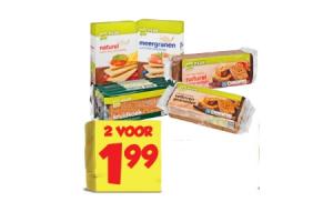 plus ontbijtkoek koekrepen of luchtige crackers