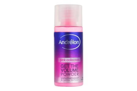 andrelon styling volume powder pink collection