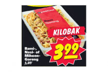 bami nasi of mihoen goreng
