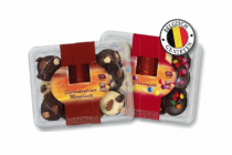 studentenhaver of choconfetti pure witte en melkchocoladeflikken 350 gram