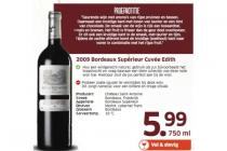 2009 bordeaux superieur cuvee edith