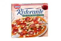 dr. oetker ristorante pizza salame mozzarella pesto