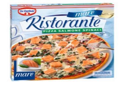 dr. oetker ristorante pizza mare salmone spinaci