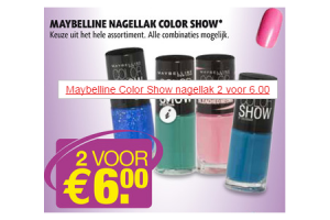 maybelline nagellak color show