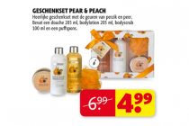 geschenkset pear  peach