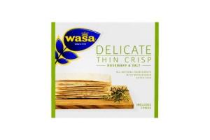 wasa delicate thin crip rosemary  salt