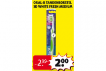 oral b tandenborstel 3d white fresh medium