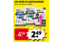 led veter of sleutelhanger