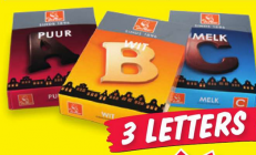 de heer chocolade letters