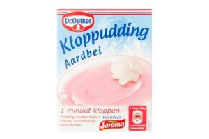 dr. oetker kloppudding aardbei