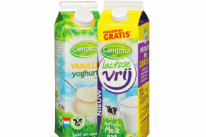campina melk of yoghurt