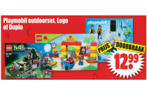 playmobil outdoorset lego of duplo