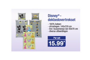 disney dekbedovertrekset