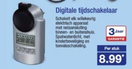 digitale tijdschakelaar