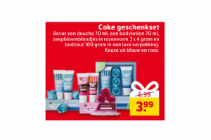 cake geschenkset