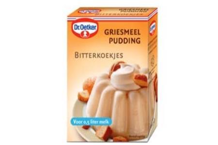 dr. oetker griespudding bitterkoekjes