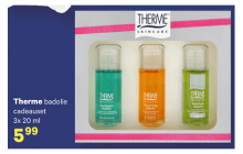 therme badolie cadeauset 3 x 20 ml