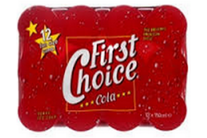 first choice cola 12pack 12x15cl