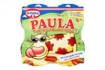 dr. oetker paula vanille met chocovlekken