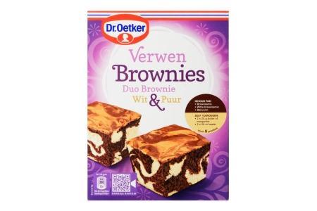 dr. oetker verwen brownies