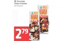 spar chocolade sintjes of pietjes
