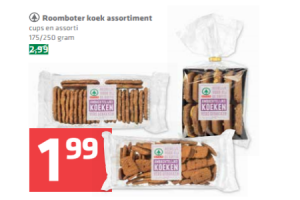 spar roomboter koek assortiment