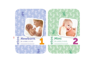 etos newborn en mini luiers