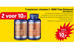 trekpleister vitamine c 1000 time released