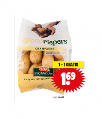aardappels 1 plus 1 gratis