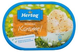 hertog romige karamel