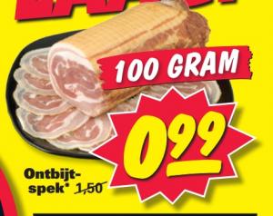 ontbijtspek