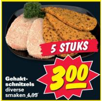 gehaktschnitzels