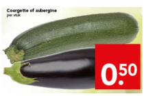 courgette of aubergine