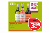 chateau de lhorte blanc rouge of rose fles 75 cl