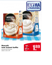 nescafe new instant koffie