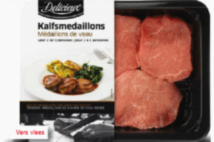 delicieux kalfsmedaillons 300gram