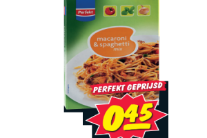 perfekt macaroni  spaghetti mix