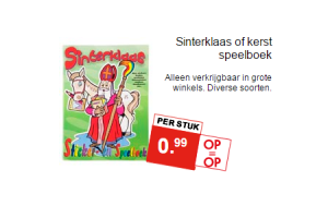 sinterklaas of kerst speelboek