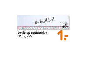 desktop notitieblok