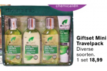 dr. organic giftset mini travelpack