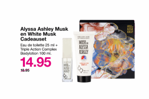 alyssa ashley musk en white musk cadeauset