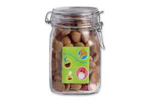 inmaakpot met strooigoed en sint en pietjes