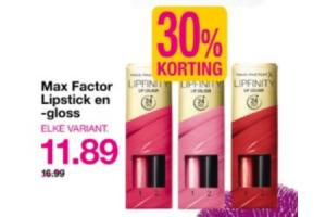 max factor lipstick en  gloss