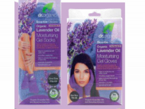 dr. organic lavender oil gel gloves of lavender oil moisterising gel socks