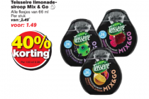 teisseire limonadesiroop mix  go