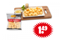 vergeer kaasblokjes